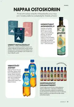 K-Supermarket-mainoslehti voimassa 10/06/2026 alkaen | Sivu: 51 | Tuotteet: Mango, Suola, Persikka