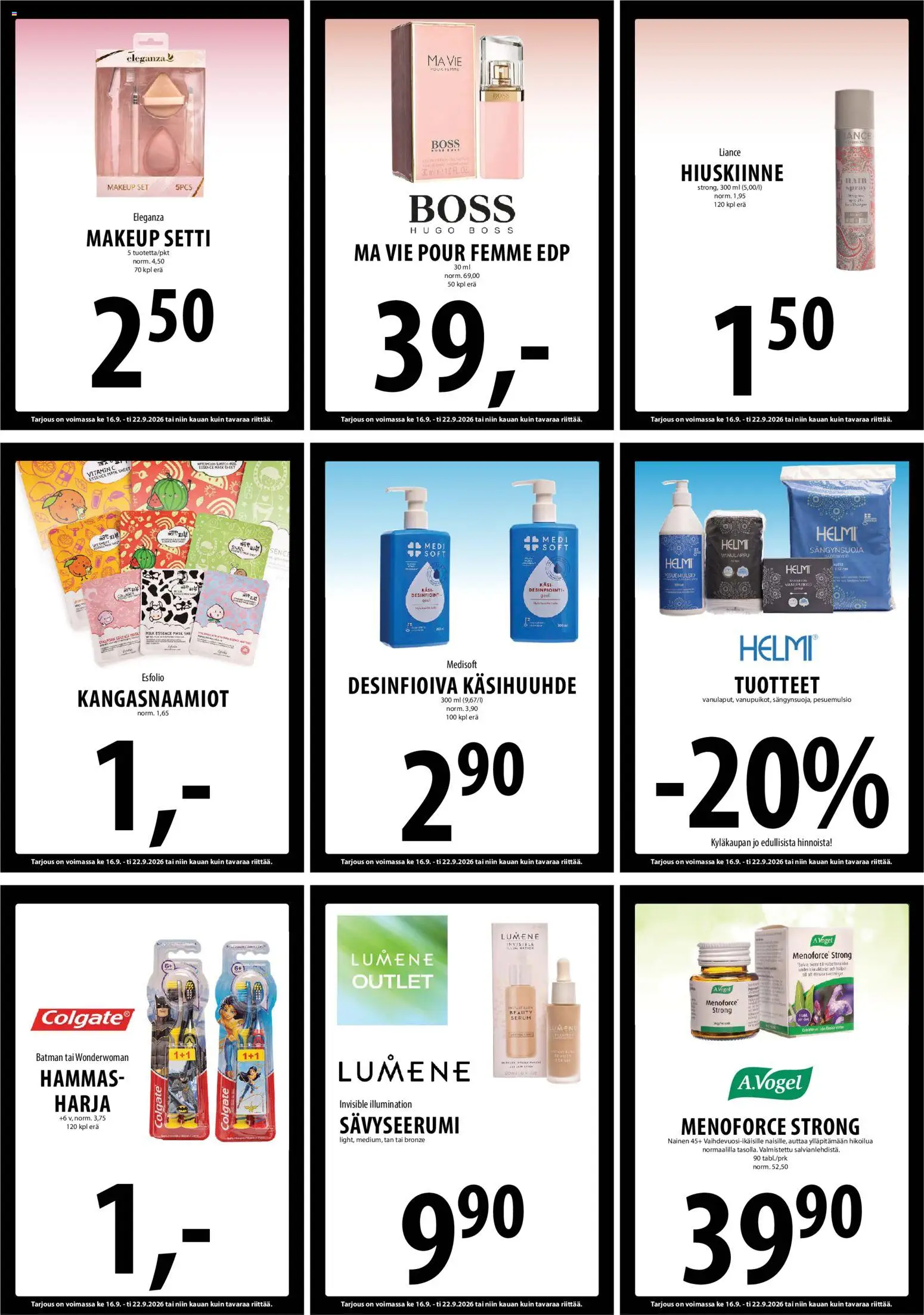 Tuuri tarjoukset – voimassa 16/09/2026 alkaen | Sivu: 18 | Tuotteet: Harja