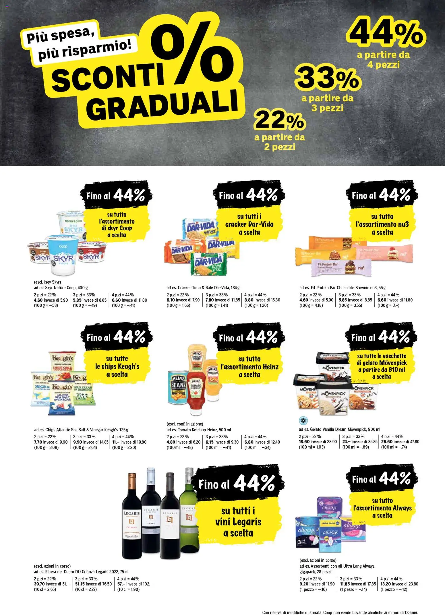 Coop aktionen IT – gültig ab 04.06.2026 | Seite: 22 | Produkte: Chips, Ketchup