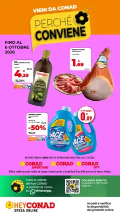 Anteprima del volantino Conad volantino City Lazio valido a partire dal 23/09/2026