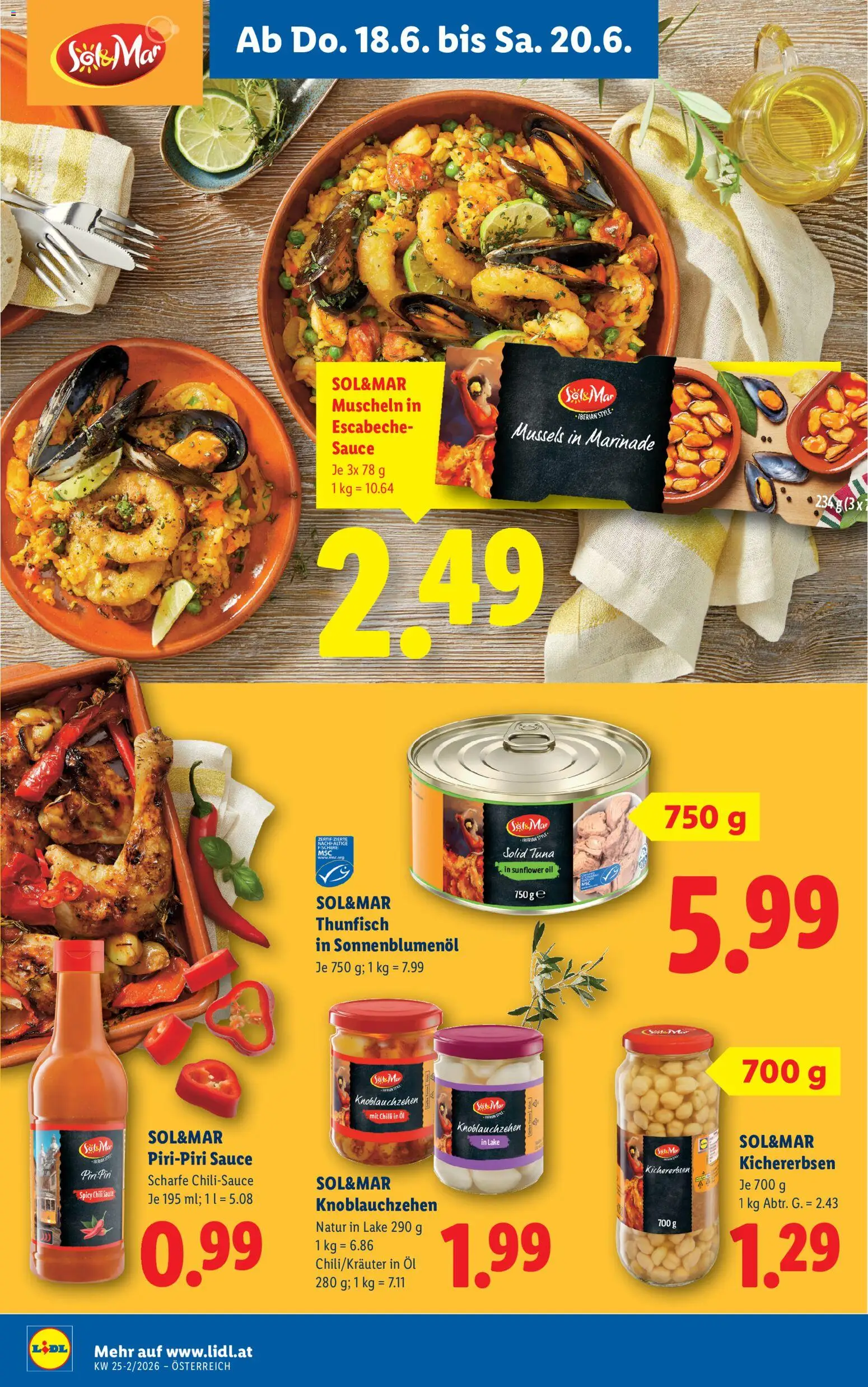Lidl Flugblatt gültig ab 18.06.2026 | Seite: 24 | Produkte: Chili, Öl