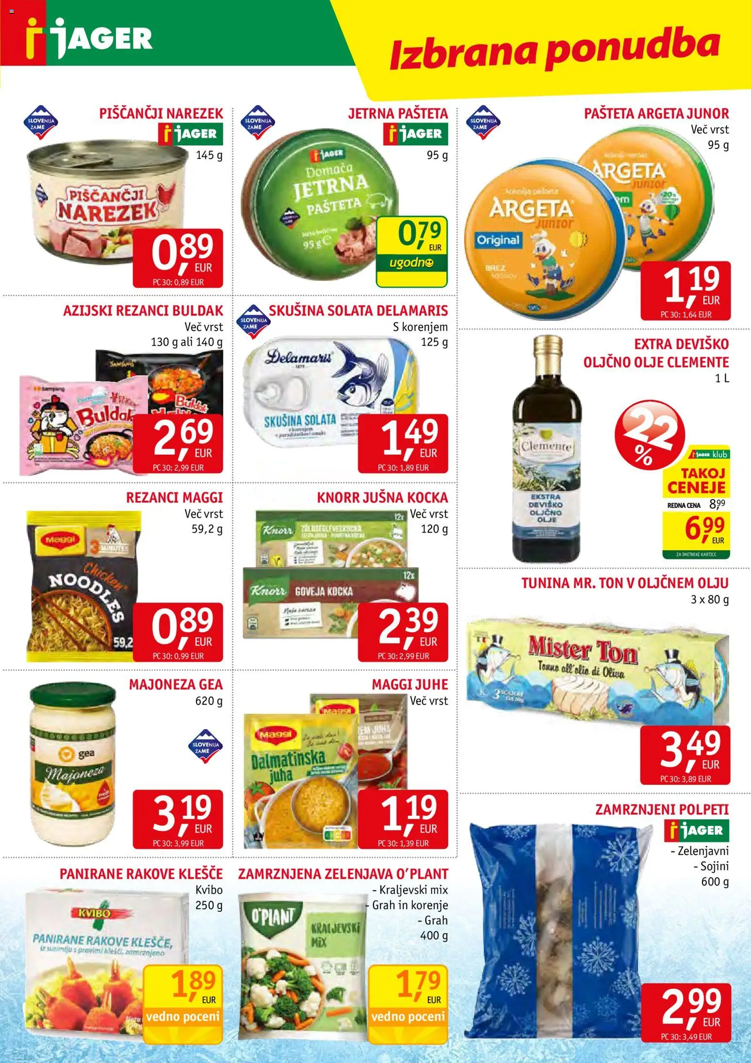 Novi Jager katalog ponudbe – veljaven od 21.10.2026 | Stran: 9