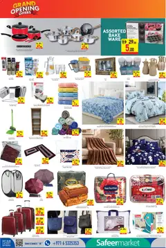 Preview of Safeermarket Grand Opening Offer valid from 23 Jul, 2026 | Page: 4 | Products: Vaskepulver, Presse-agrumes, Sneakers, Hjemmesko