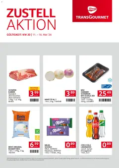 Transgourmet Zustellaktion ab 11.05.2026 gültig