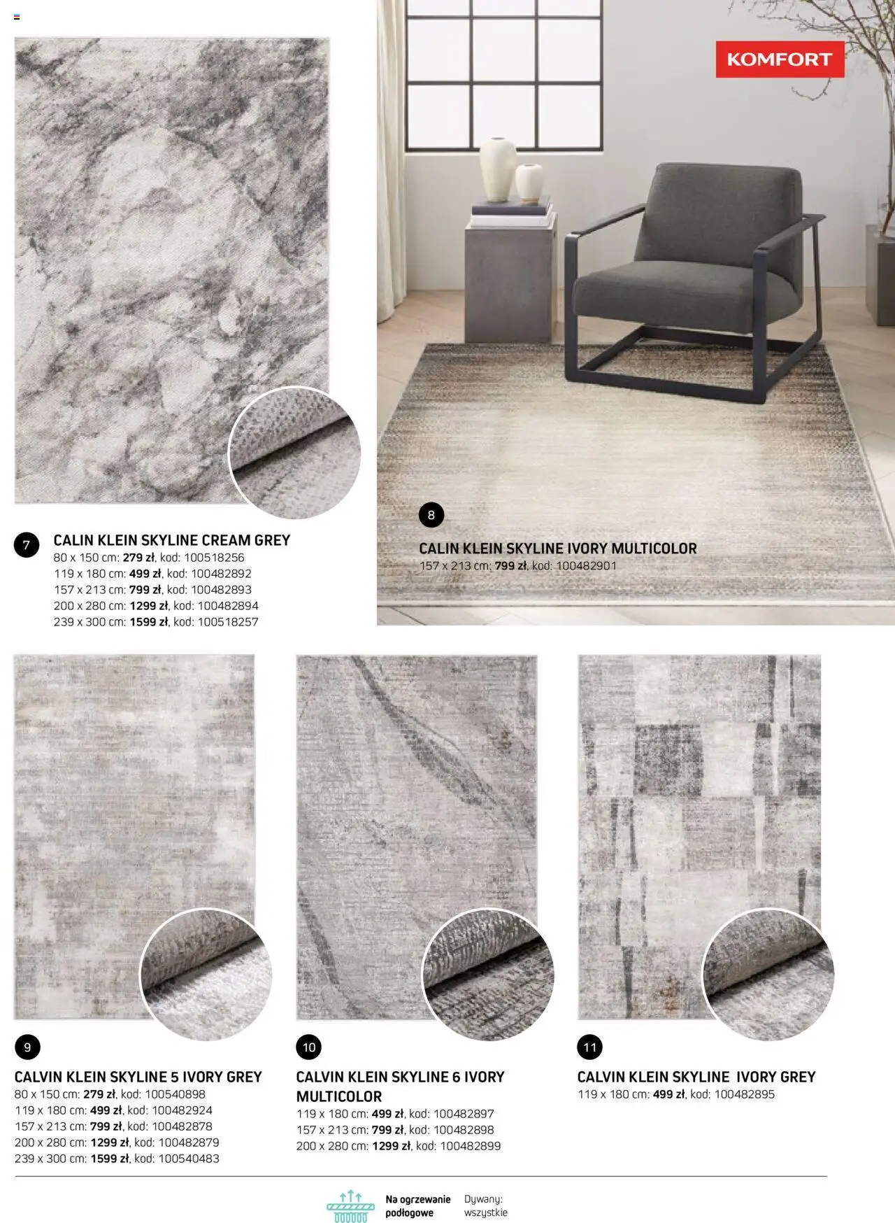 Komfort Gazetka - Katalog Dywanów od 15.10.2025 | Strona: 65 | Produkty: Dywany