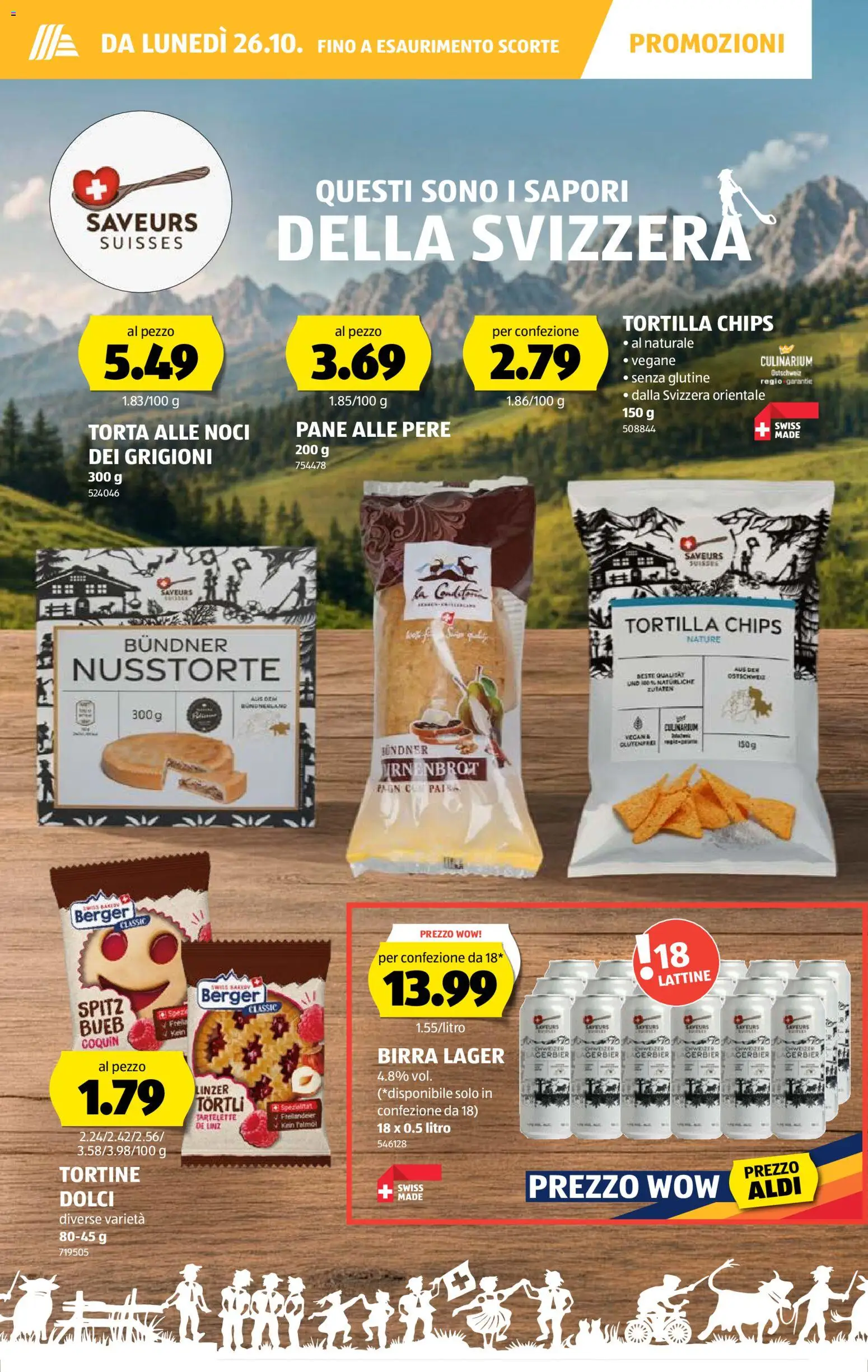 Aldi aktionen IT – gültig ab 22.10.2026 | Seite: 16 | Produkte: Pane, Chips