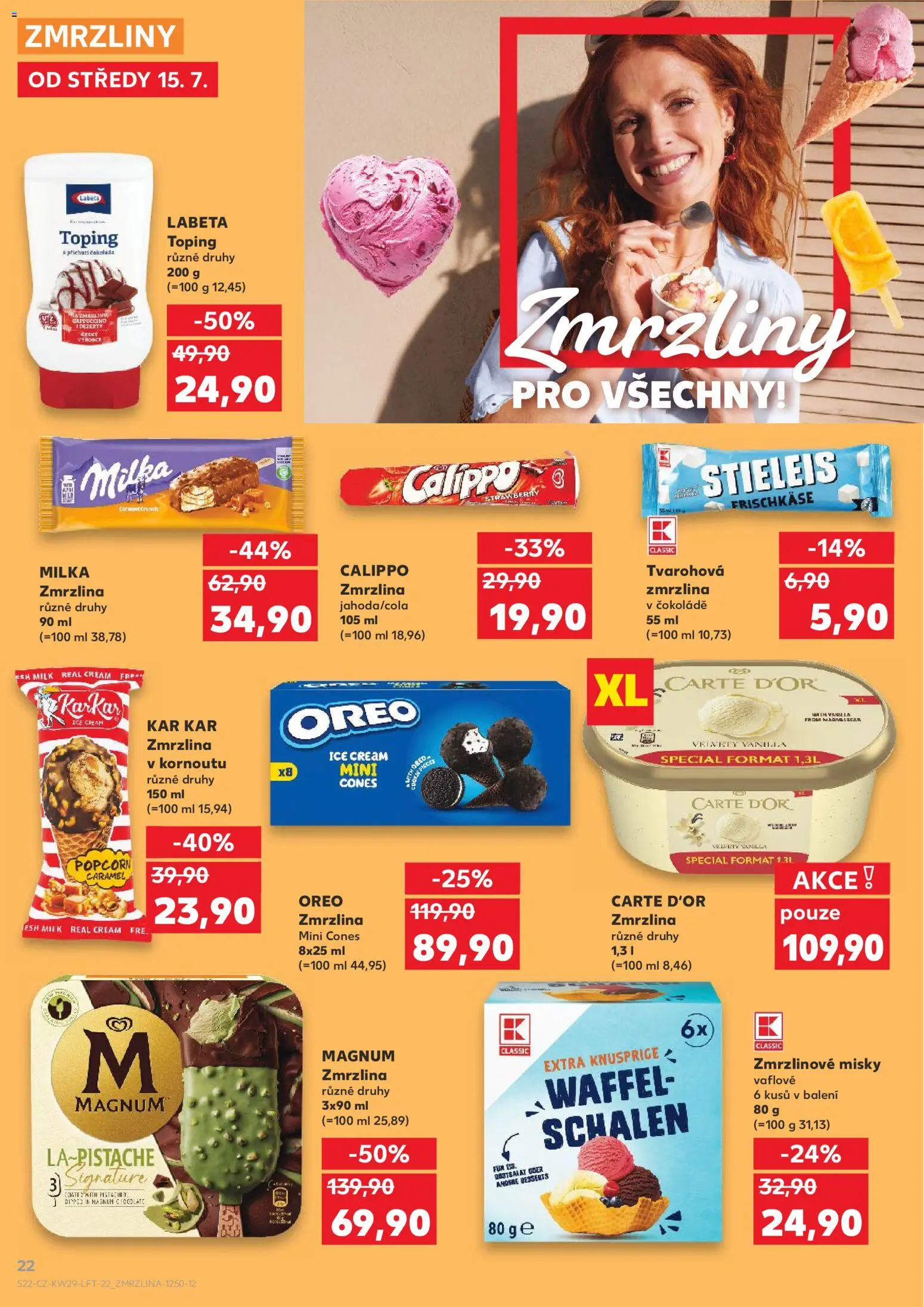 Kaufland leták od 15.07.2026 | Strana: 22