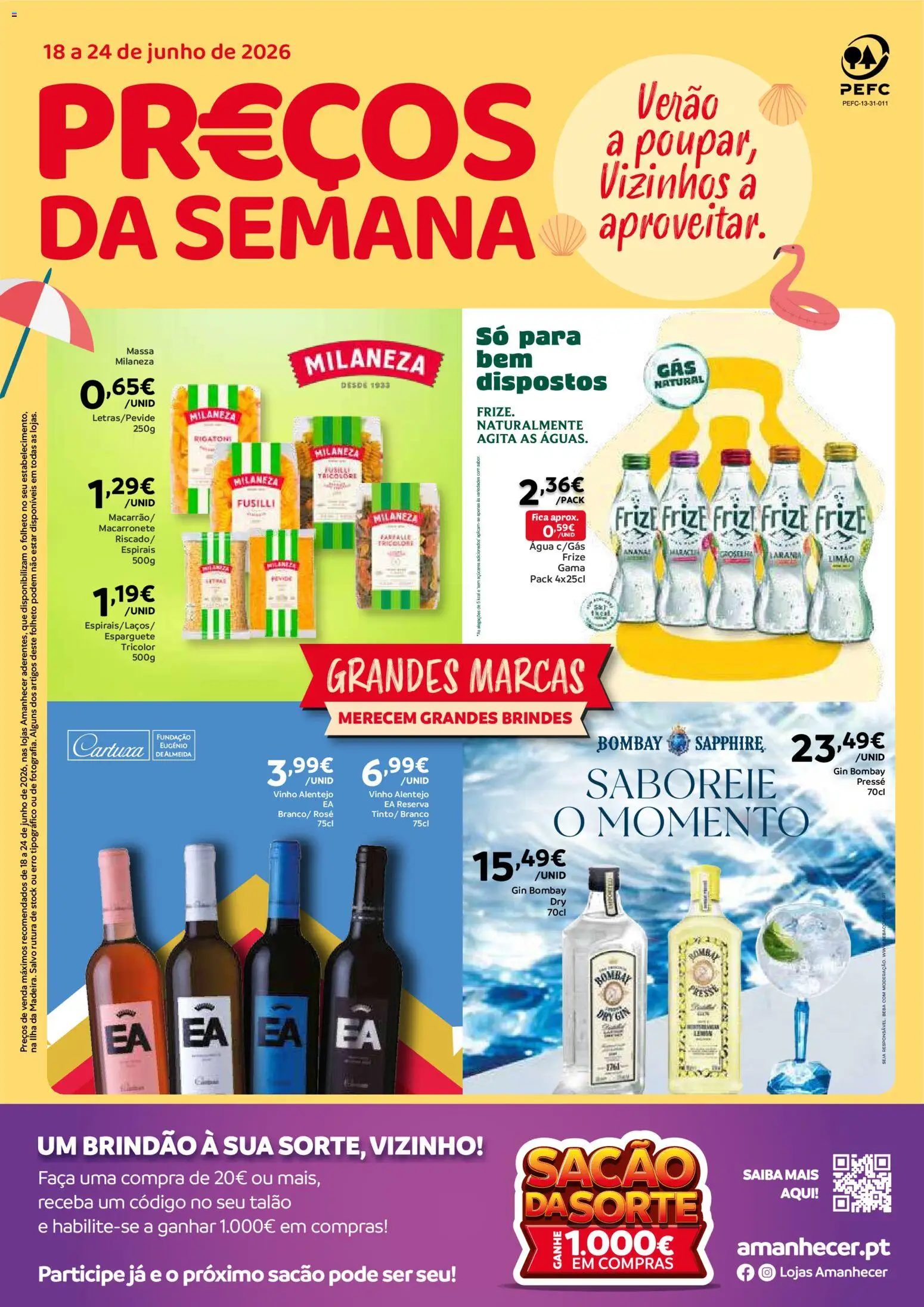 Amanhecer Folheto Madeira │ válido de 18.06.2026 | Página: 1