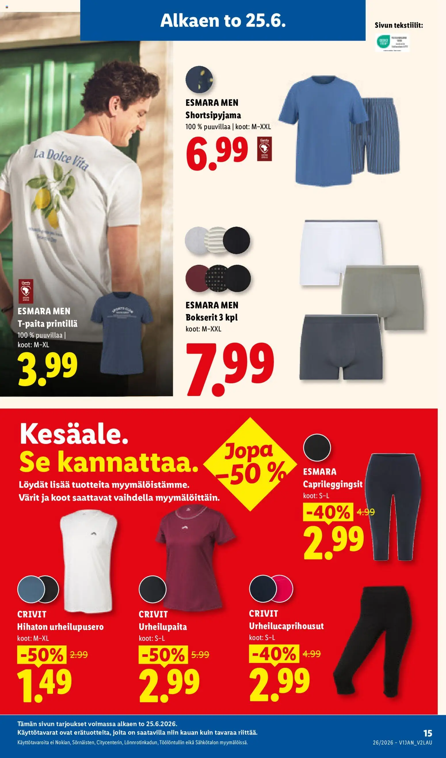 Lidl tarjoukset – voimassa 25/06/2026 alkaen | Sivu: 21