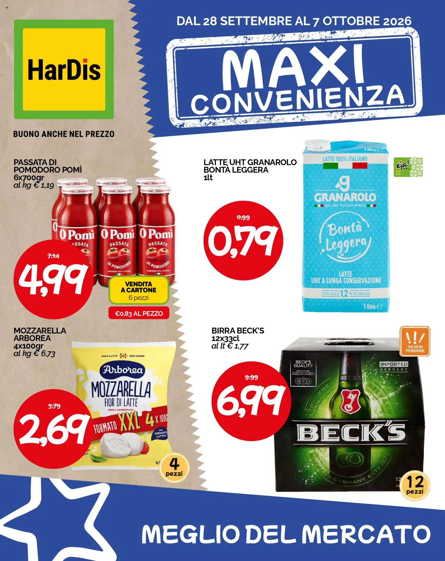 Volantino HarDis del 28/09/2026 | Pagina: 1