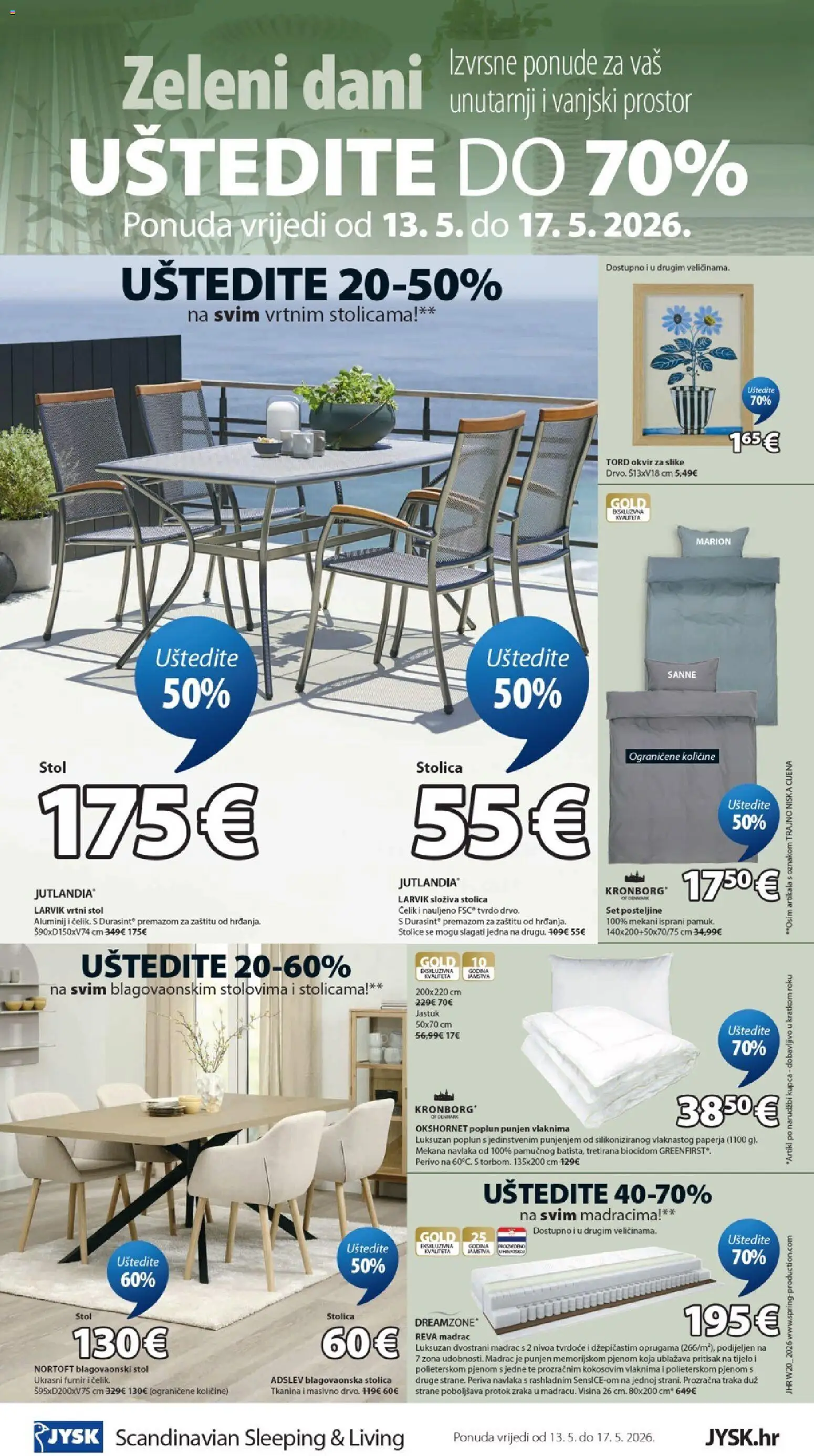JYSK katalog | vrijedi od 13.05.2026 | Stranica: 16