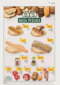 Aroma Market katalog - pregled Aroma Market kataloga - važi od 03.09.2026 | Strana: 4 | Proizvode: Pekara, Baget, Hleb, Hot dog
