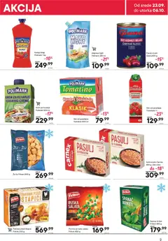 PerSu katalog - pregled PerSu kataloga - važi od 23.09.2026 | Strana: 9 | Proizvode: Majonez, Pasulj, Sok, Paradajz