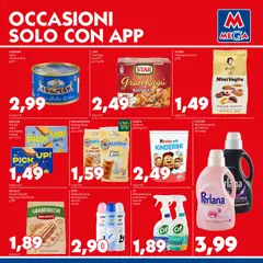 Anteprima del volantino Mega volantino valido a partire dal 03/09/2026 | Pagina: 8 | Prodotti: Biscotti, Salsiccia, Specialità, Farro