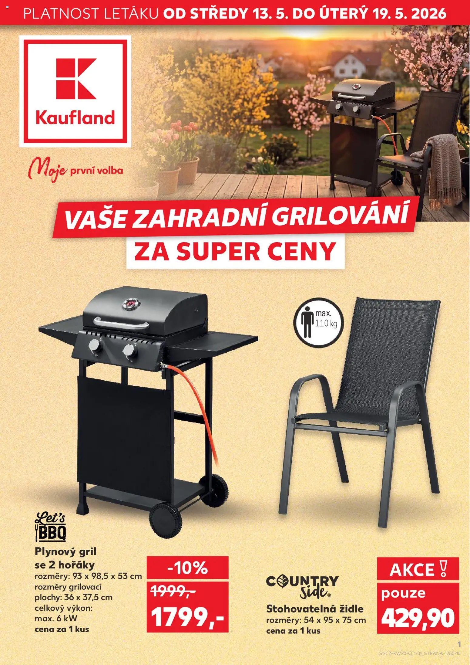Kaufland leták - Praha 8 od 13.05.2026 | Strana: 1