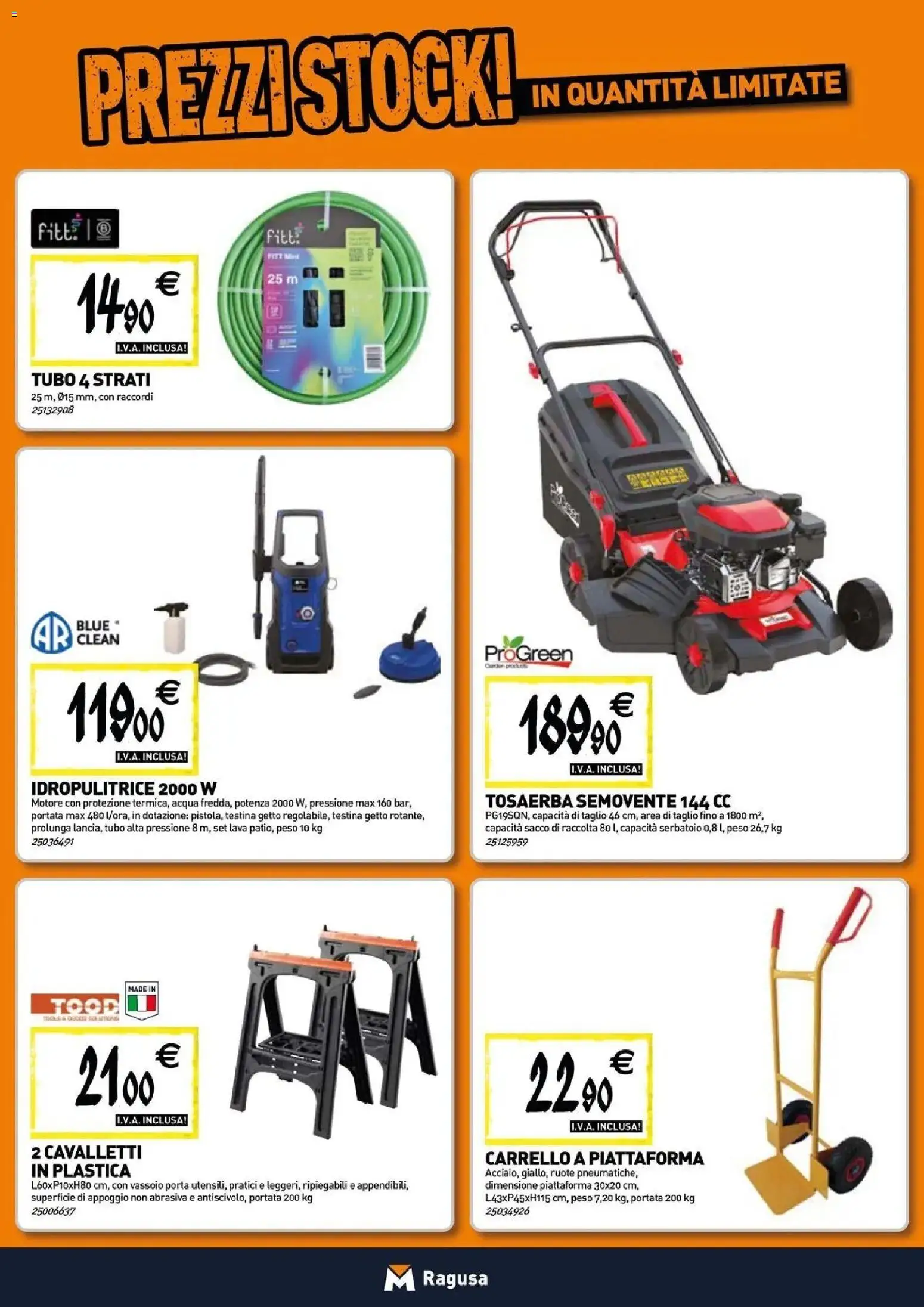 Nuovo TECNOMAT - Straordinari prezzi stock! dal 30/07/2026 > offerte anteprima 🛍️ | Pagina: 18 | Prodotti: Porta, Tubo, Carrello, Vassoio