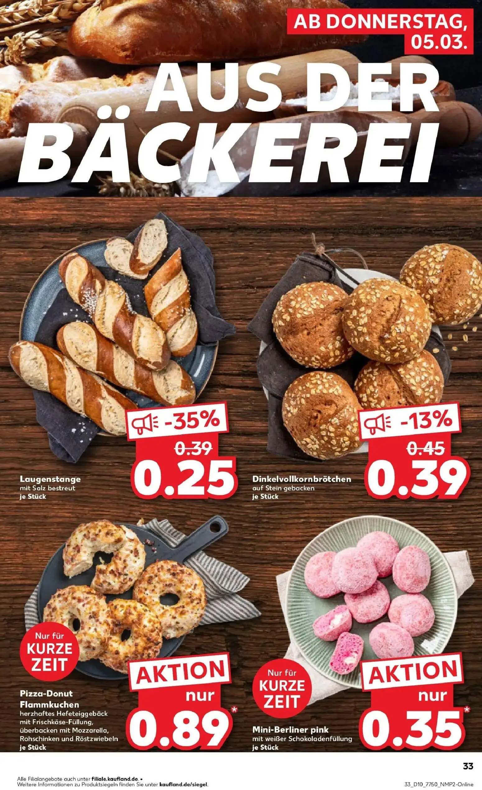 Kaufland Prospekt Pfullingen	 – gültig ab 02.03.2026 | Seite: 45 | Produkte: Bäckerei, Salz