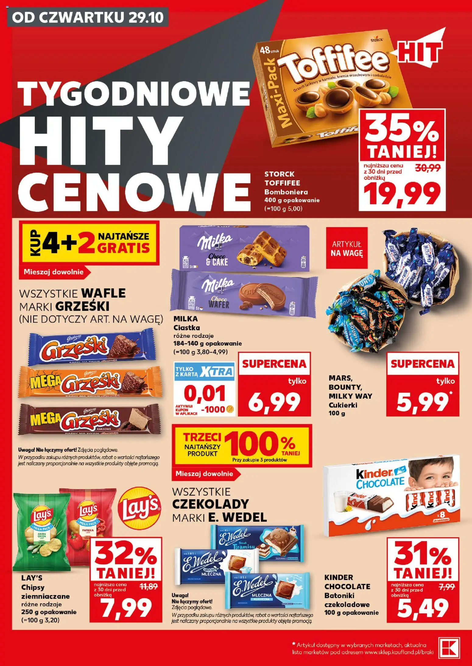 Kaufland Polsko leták - Mocny start od 02.11.2026 | Strana: 14 | Produkty: Tiramisu, Milka, Lay's, Chipsy