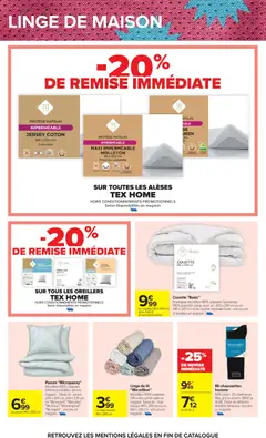 Carrefour - Prévisualisation de Carrefour catalogue valide à partir de 09.06.2026 | Page: 88 | Produits: Coton, Matelas, La couette, Couette
