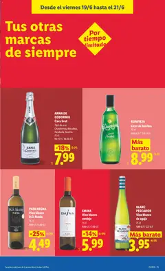 Vista previa RUAVIEJA Licor de hierbas, Licor de hierbas. 70 cl válido desde el 15.06.2026 | Página: 49 | Productos: Licor, Vino