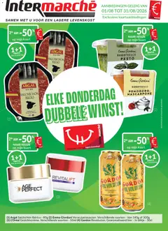 Intermarché augustusaanbiedingen met de Intermarché-kaart - Voorbeeld van een folder van Intermarché, geldig van 01/08/2026