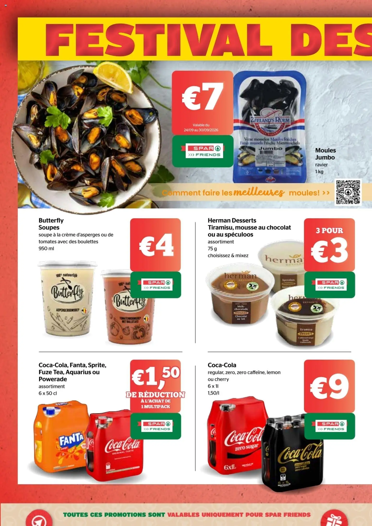 {H1} | Pagina: 2 | Producten: Mosselen, Fanta, La, Chocolade