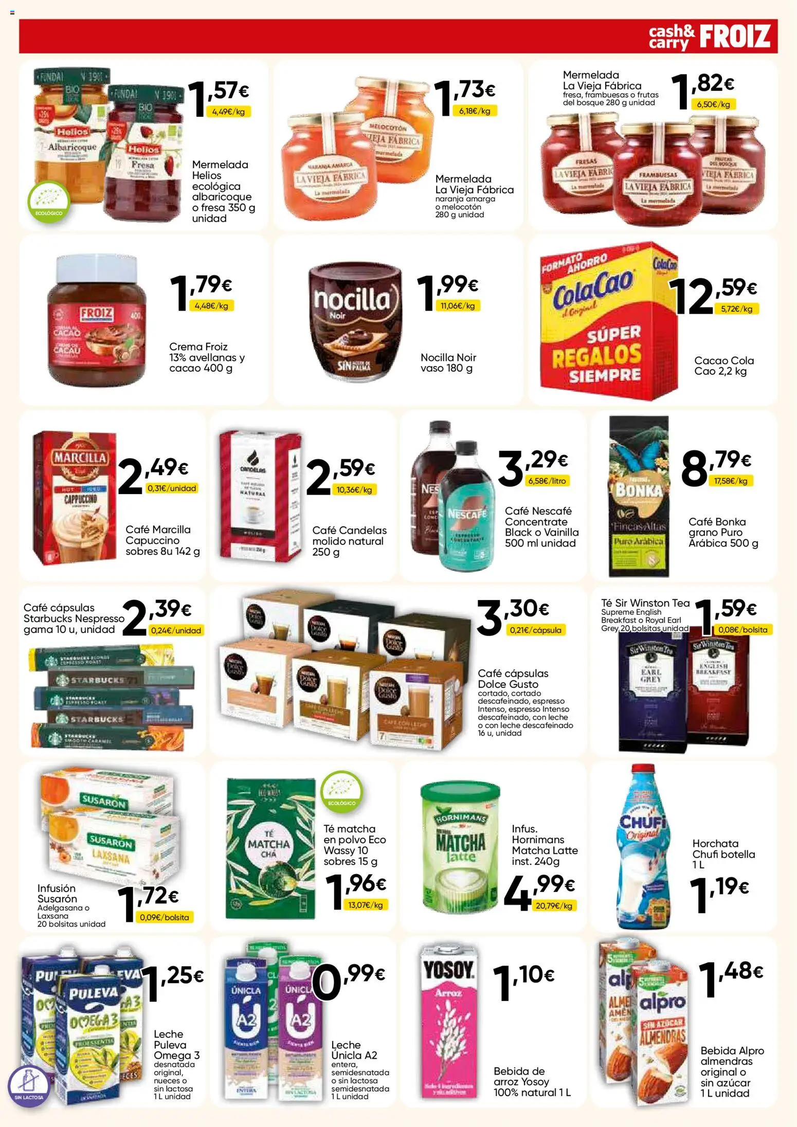 Froiz - Folleto Cash │ válido desde el 07/07/2026 | Página: 5 | Productos: Polvo, Leche, Αποφλοιωτής σκόρδου, Φρυγανιές σικάλεως