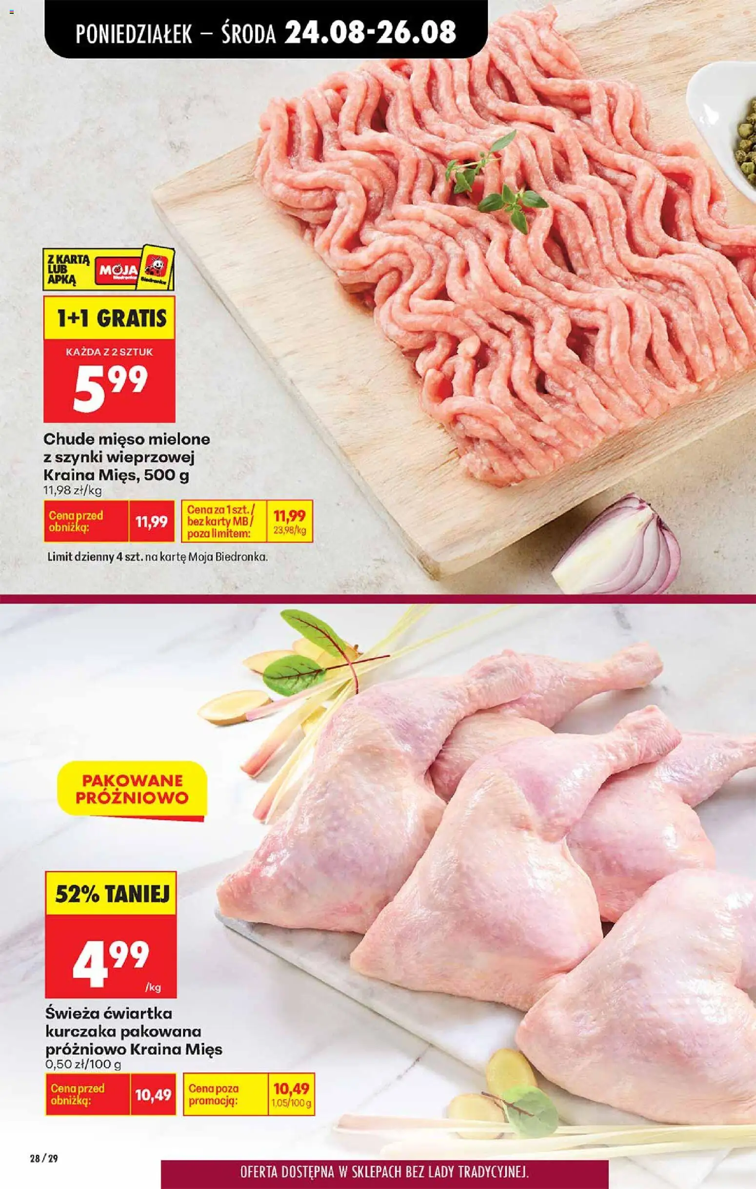 Biedronka Polsko leták od 24.08.2026 | Strana: 28 | Produkty: Karty