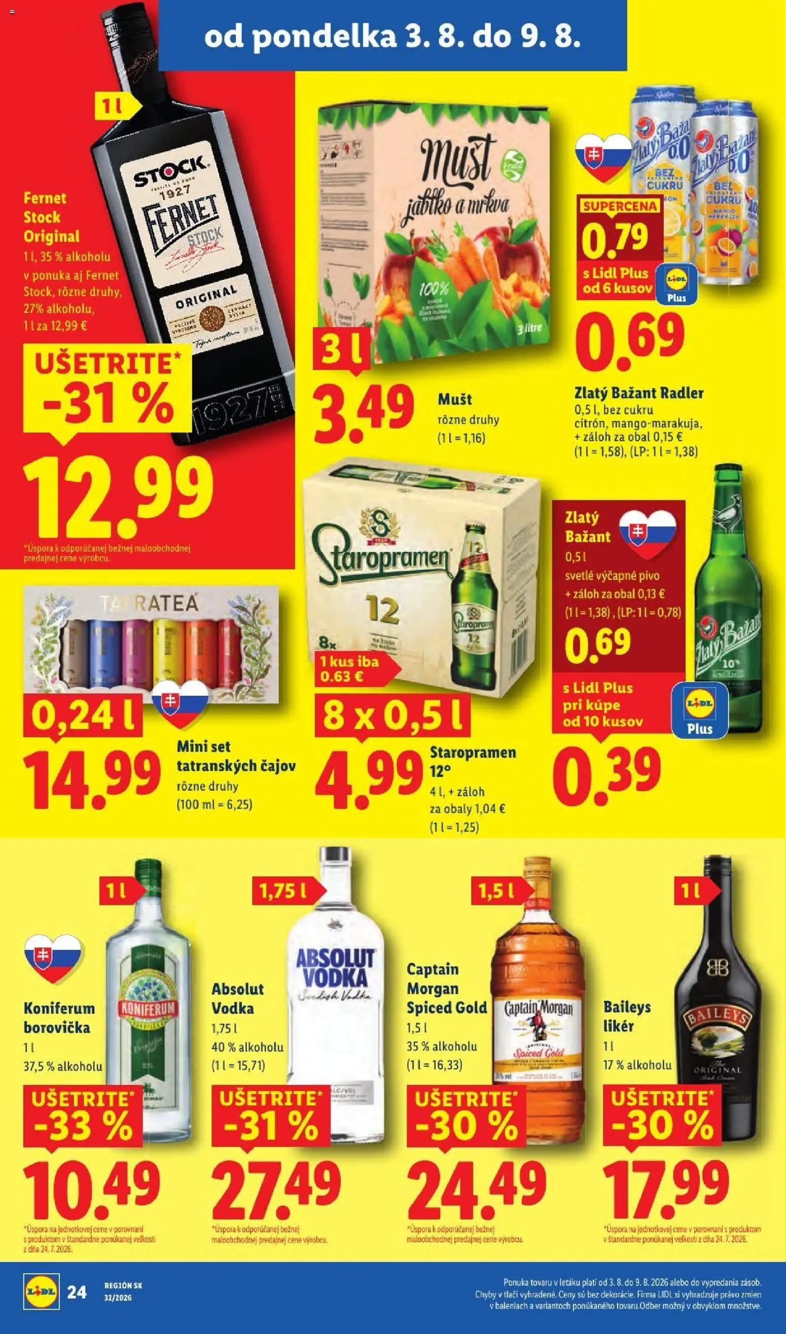 Nové Lidl akcie – leták je platný od 03.08.2026 | Strana: 33