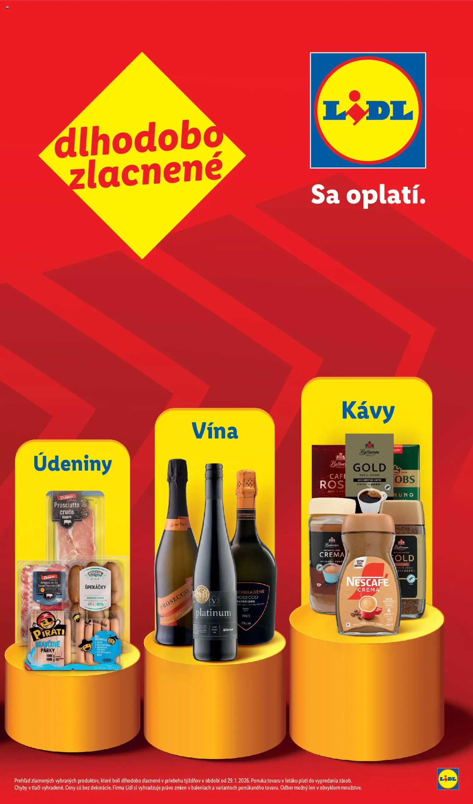 Nové Lidl akcie – leták je platný od 02.02.2026 | Strana: 3 | Produkty: Syr, Šunka, Smotana, Smotana na šľahanie