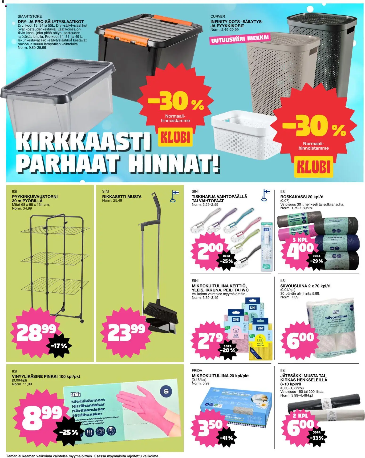 Tokmanni tarjoukset – voimassa 31/08/2026 alkaen | Sivu: 6