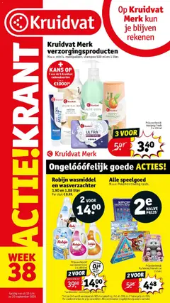 Kruidvat folder - Voorbeeld van een folder van Kruidvat, geldig van 15-09-2026