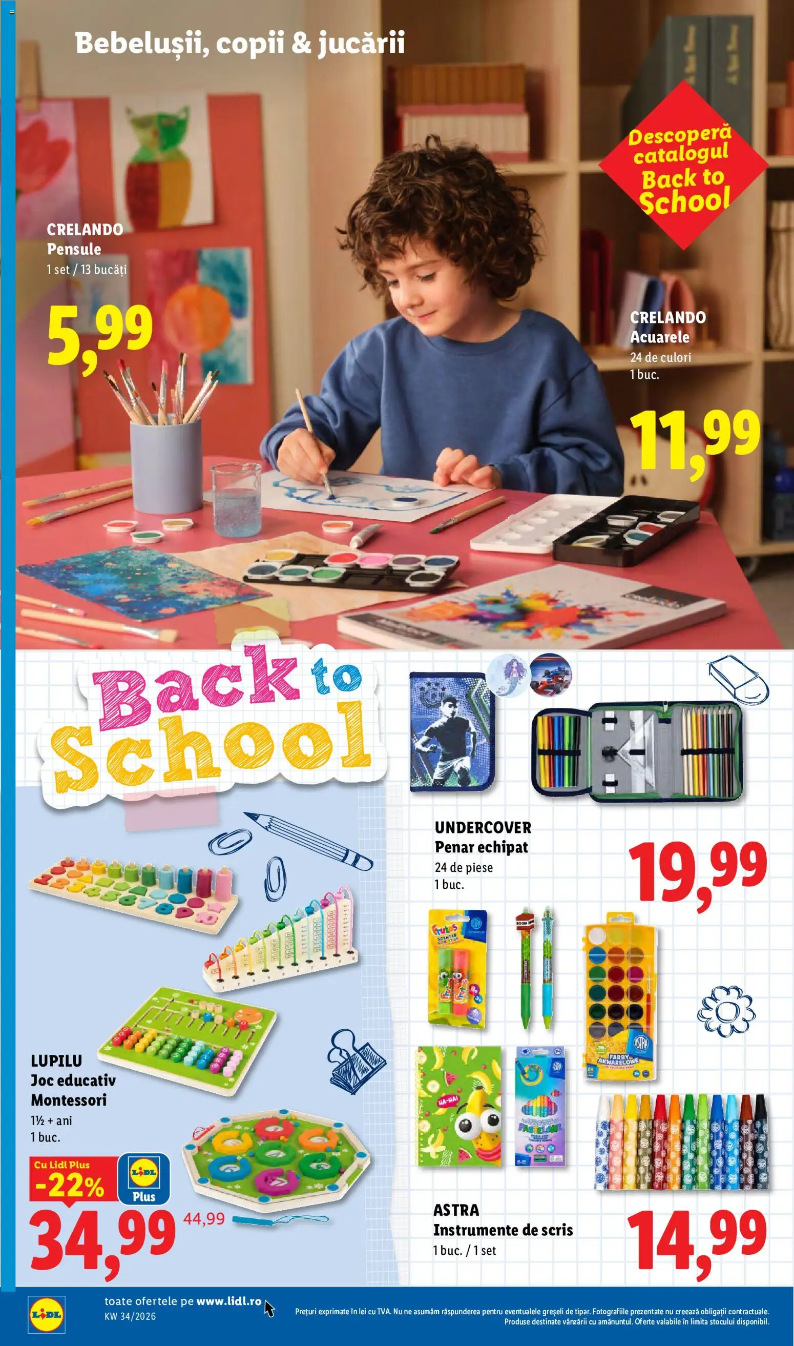 Noul catalog Lidl – valabil de la 17.08.2026 | Pagină: 54 | Produse: Joc, Plus