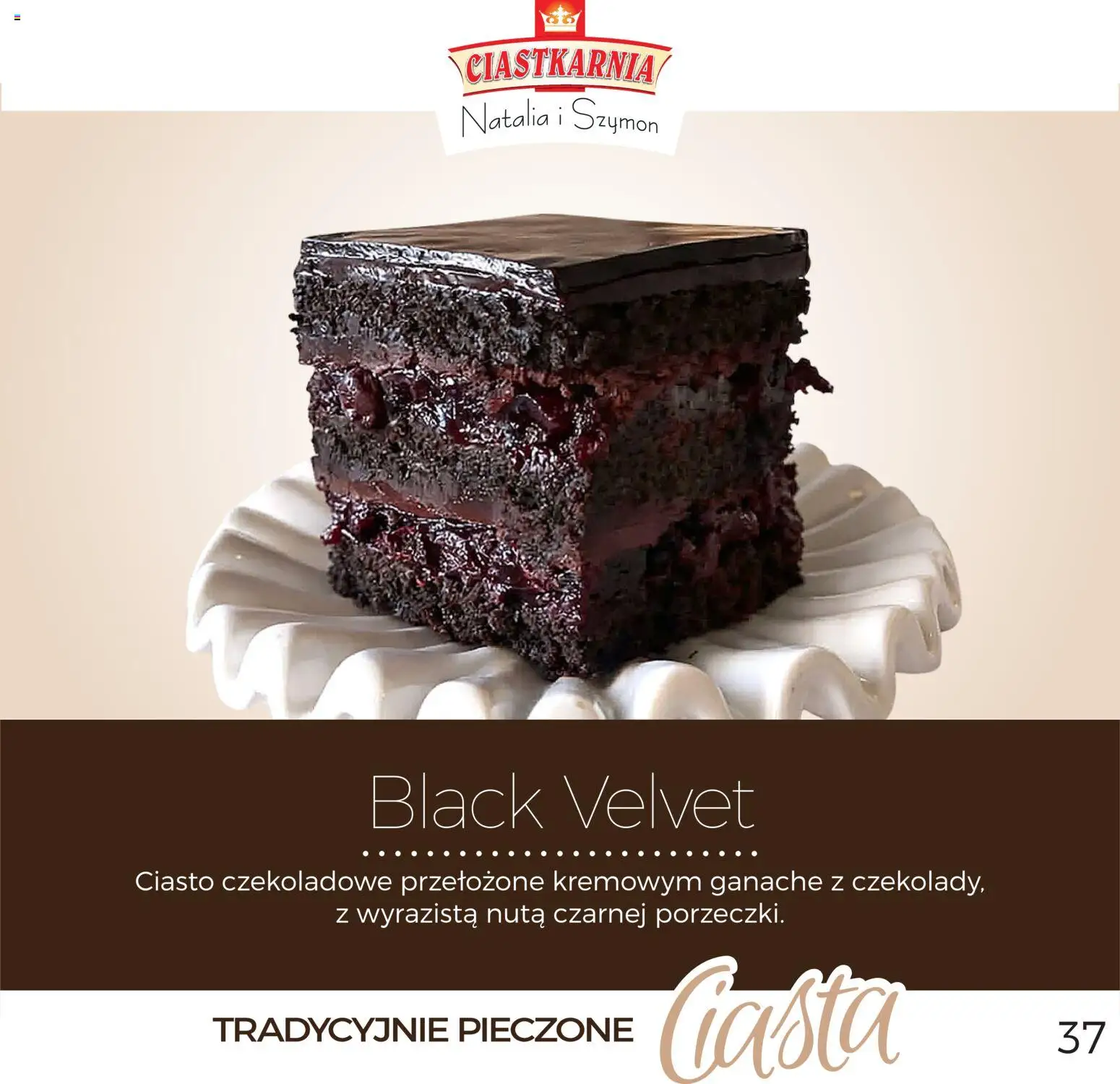 Topaz Gazetka - Ciasta od 01.12.2025 | Strona: 37 | Produkty: Ciasto