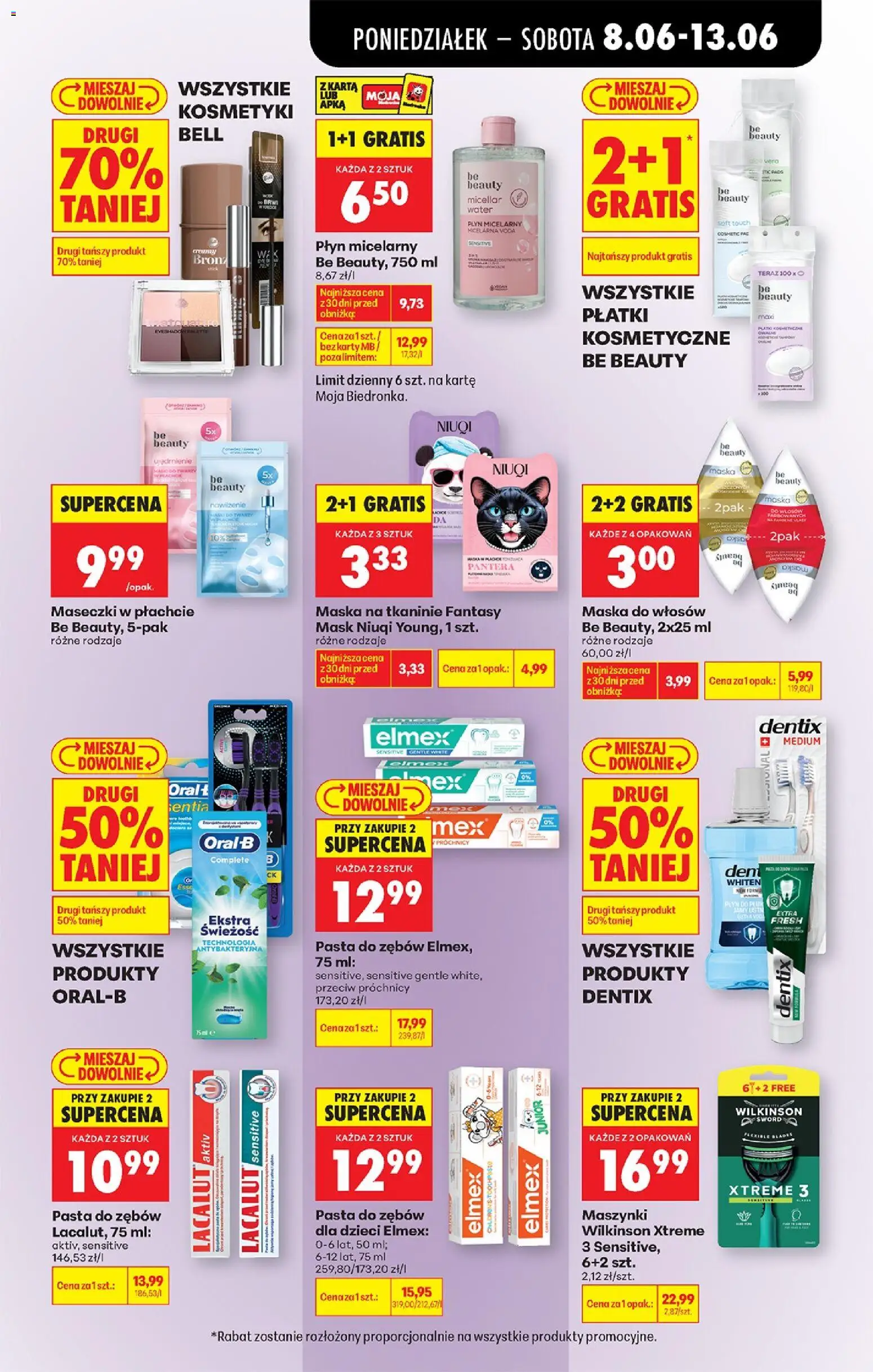 Biedronka Polsko leták od 08.06.2026 | Strana: 77 | Produkty: Voda, Lacalut, Aloe vera, Lacalut Aktiv