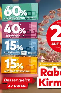 Porta! Prospekt ab 08.06.2026 gültig | Seite: 2 | Produkte: Gartenmöbel, Kuchen