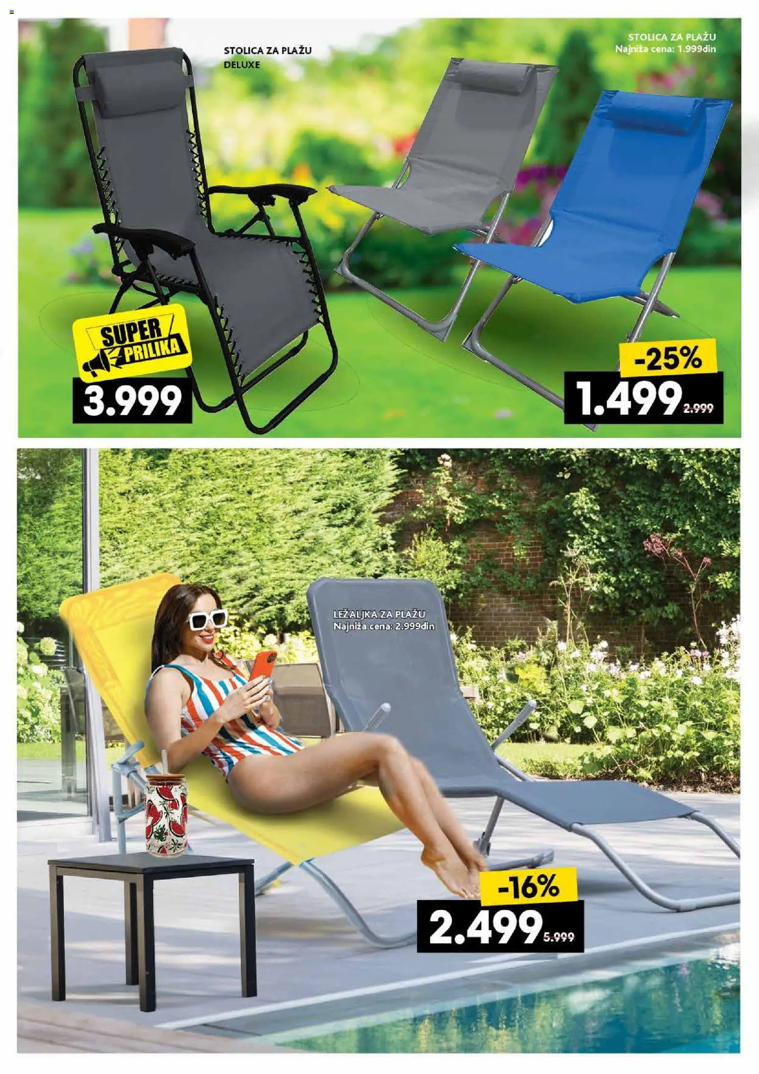 Idea katalog - važi od 02.07.2026 | Strana: 29 | Proizvode: Ležaljka, Stolica