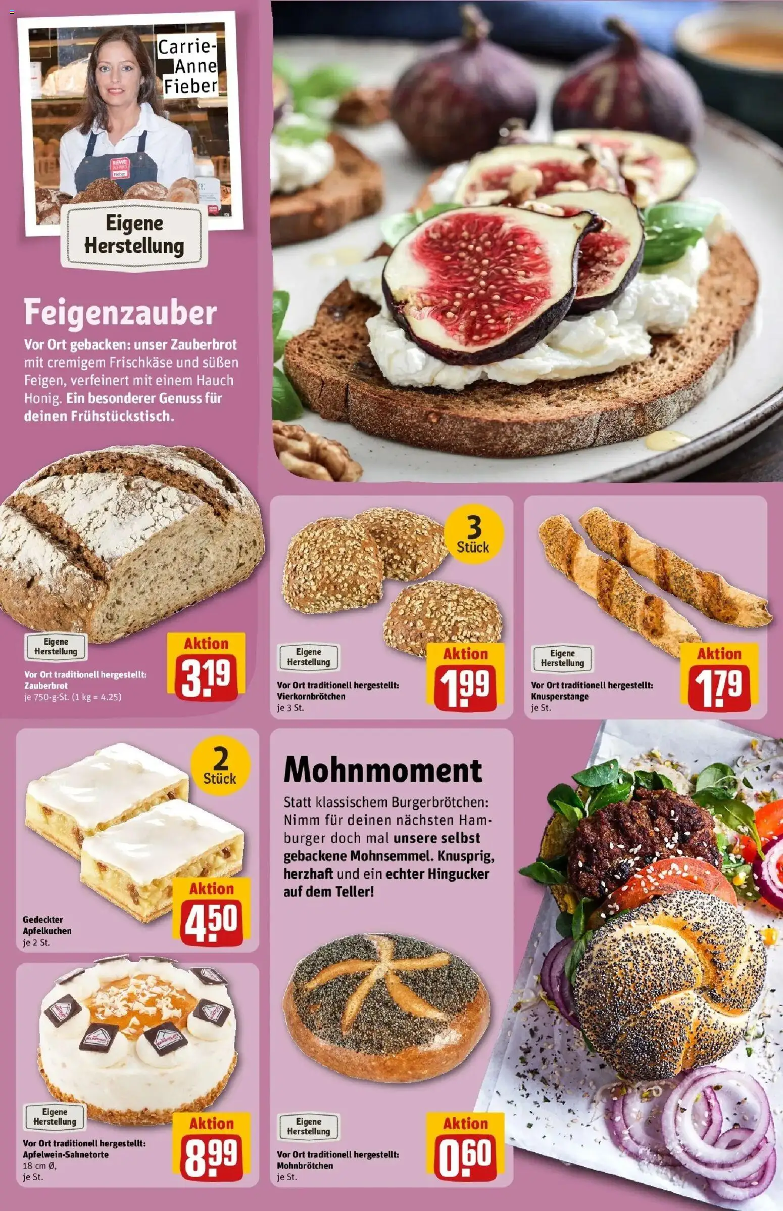 REWE Prospekt ab 28.09.2026 zum Blättern » Angebote | Seite: 18 | Produkte: Burger, Frischkase
