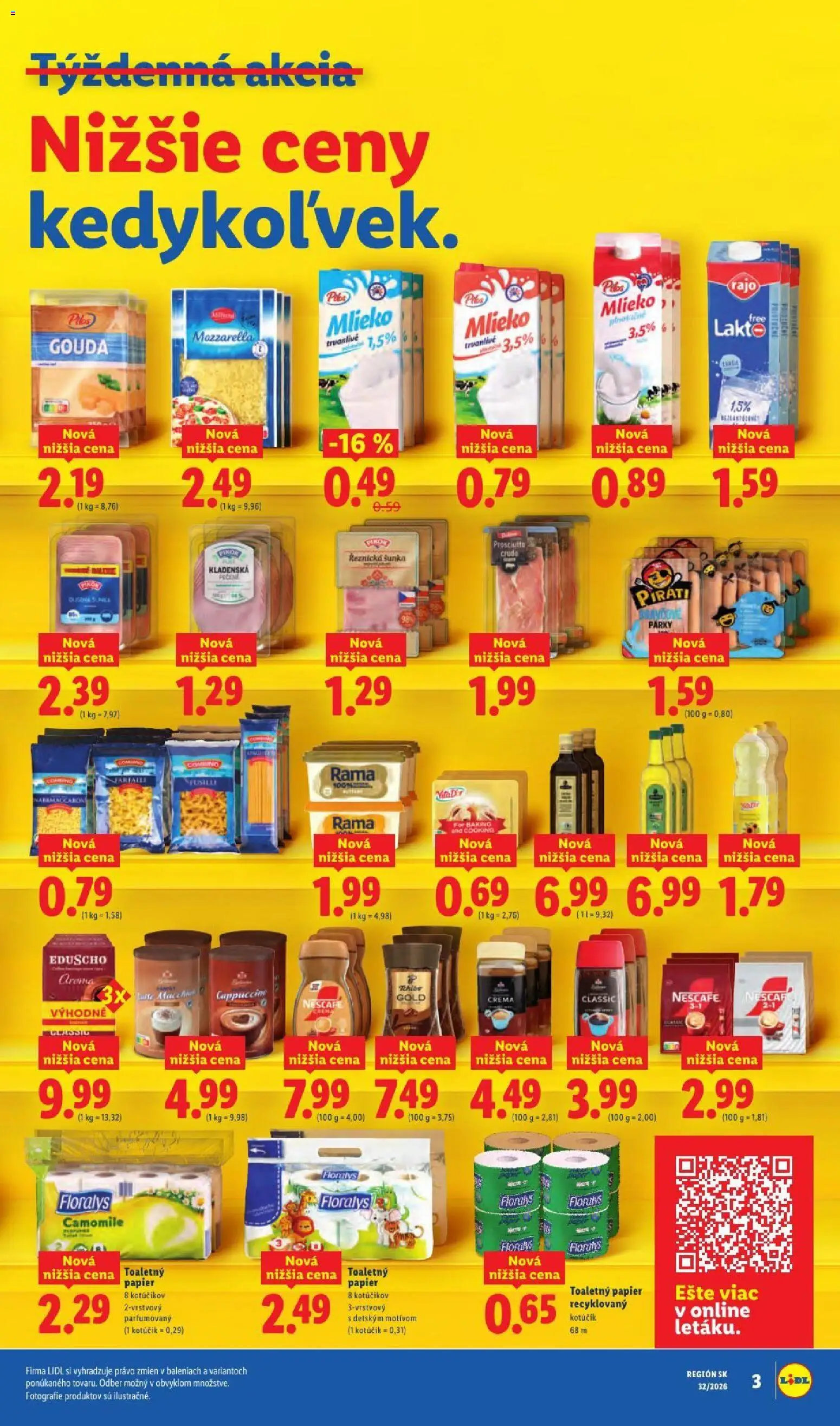 Nové Lidl akcie – leták je platný od 03.08.2026 | Strana: 5