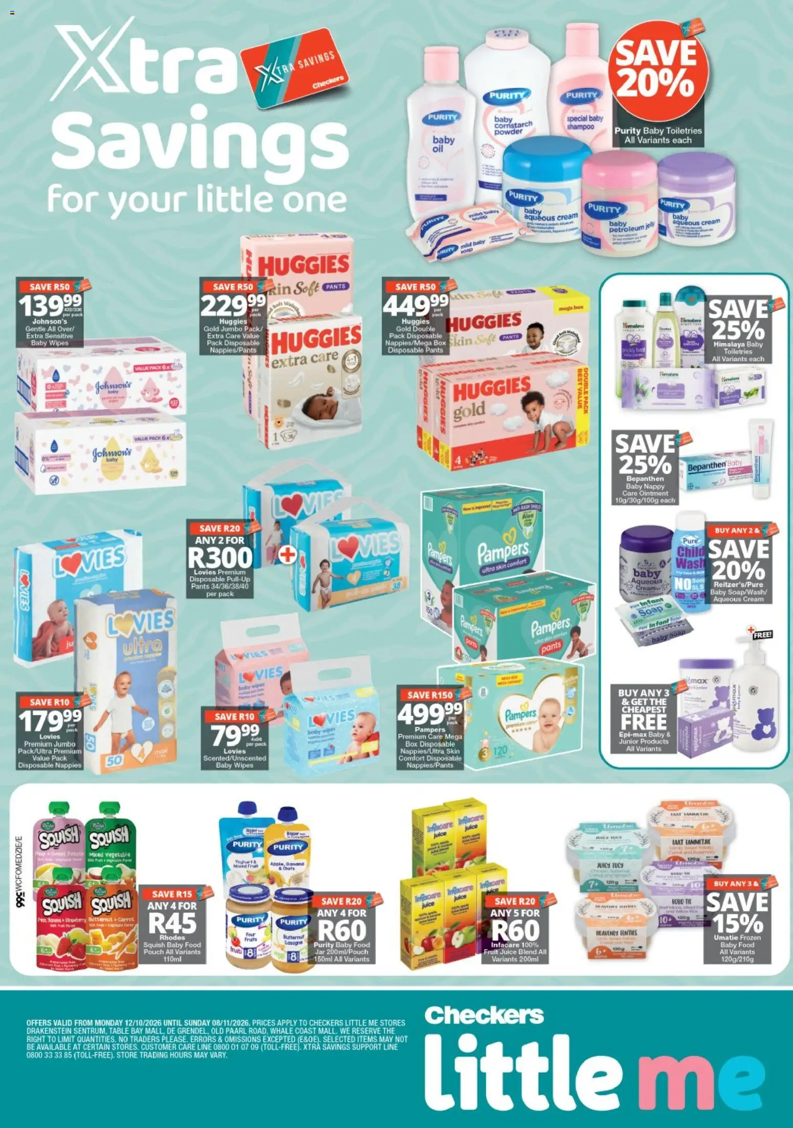 New Checkers catalogue – valid from 12/10/2026 | Page: 1 | Products: Pants, Table, Box, Juice