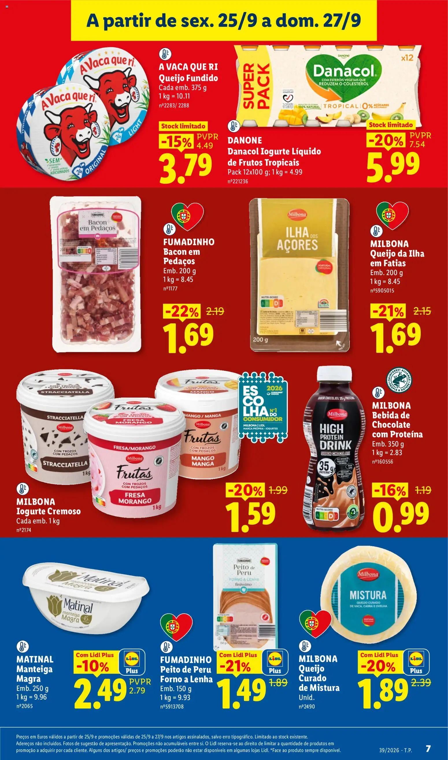 Lidl Promoções Fim de Semana │ válido de 25/09/2026 | Página: 7