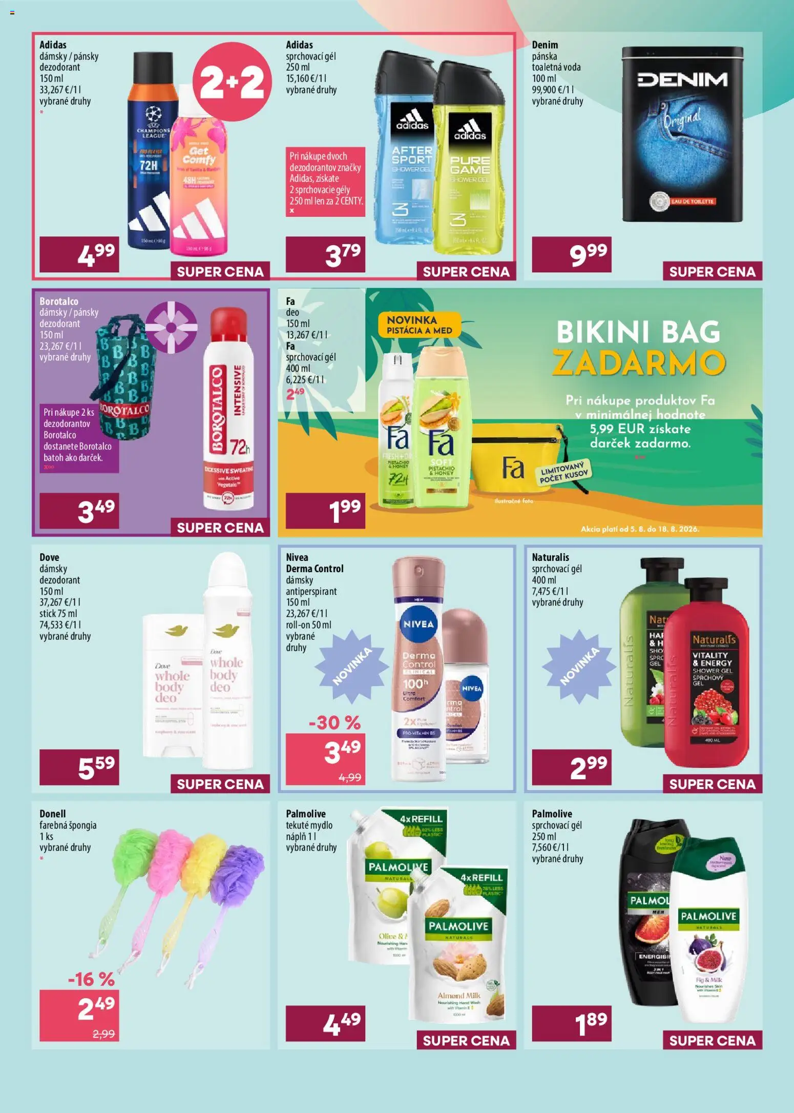 Nové 101 drogerie akcie – leták je platný od 05.08.2026 | Strana: 3