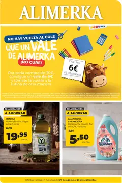 Vista previa Alimerka folleto Asturias válido desde el 27/08/2026