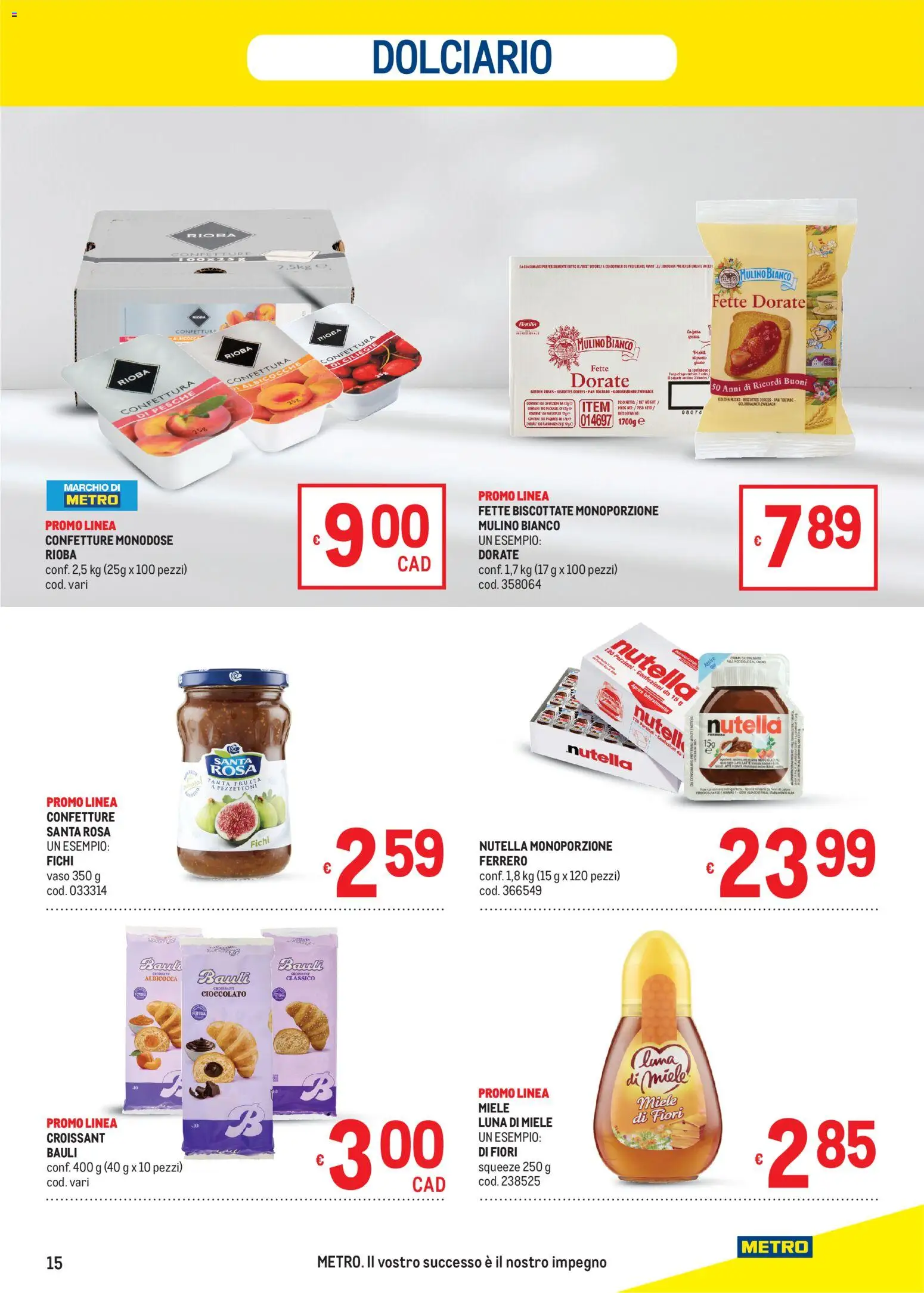 Volantino Metro del 11.06.2026 | Pagina: 15 | Prodotti: Frutta, Nutella, Cacao, Albicocche