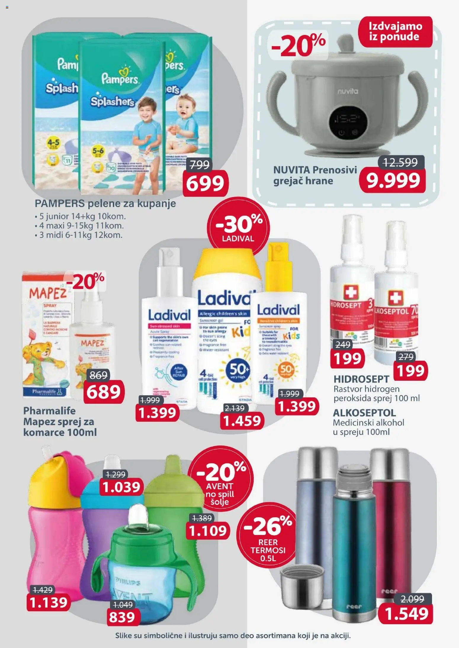 Aksa katalog - važi od 03.05.2026 | Strana: 14 | Proizvode: Pampers, Alkohol, Pelene