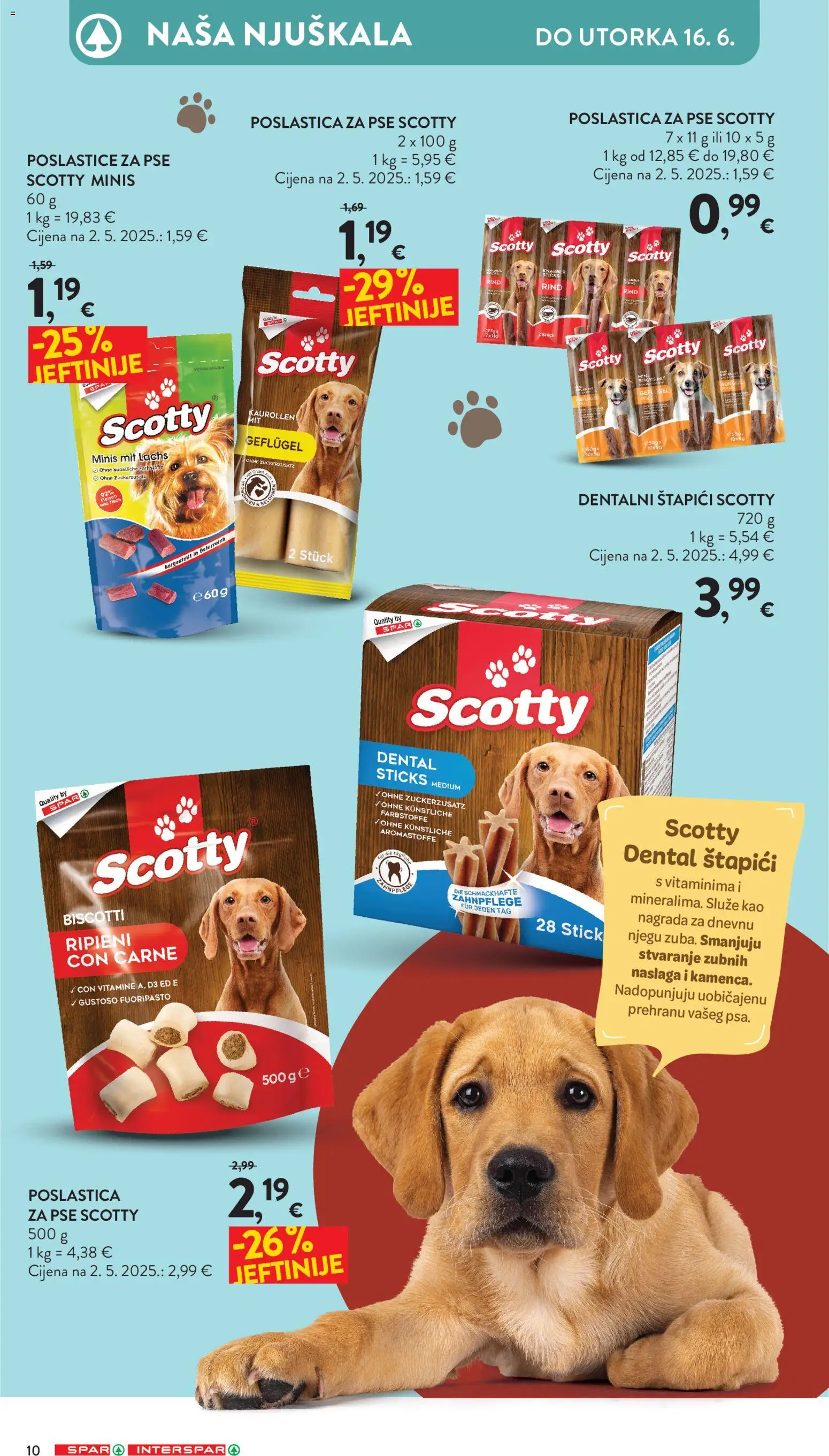 Spar katalog | vrijedi od 03.06.2026 | Stranica: 10 | Proizvodi: Štapići