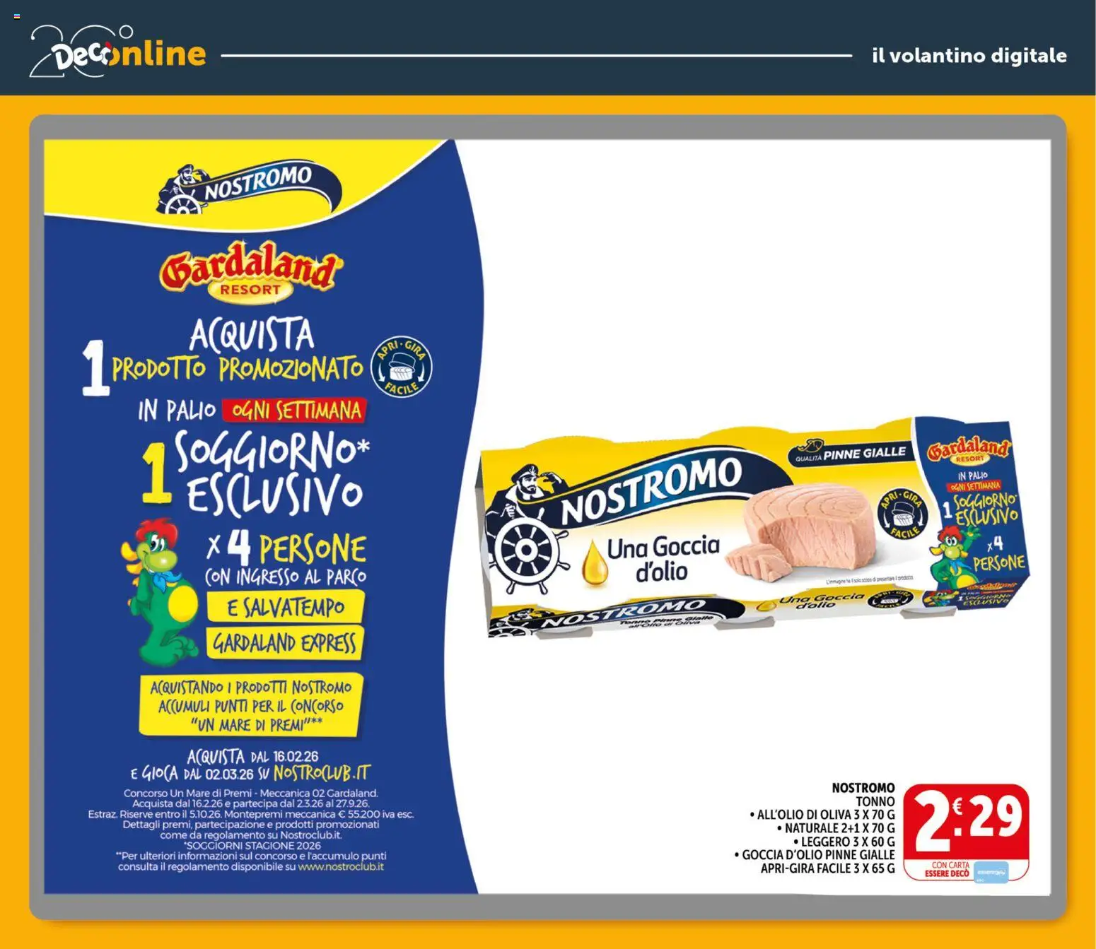 Volantino Decò del 11.05.2026 | Pagina: 31 | Prodotti: Pinne, Tonno