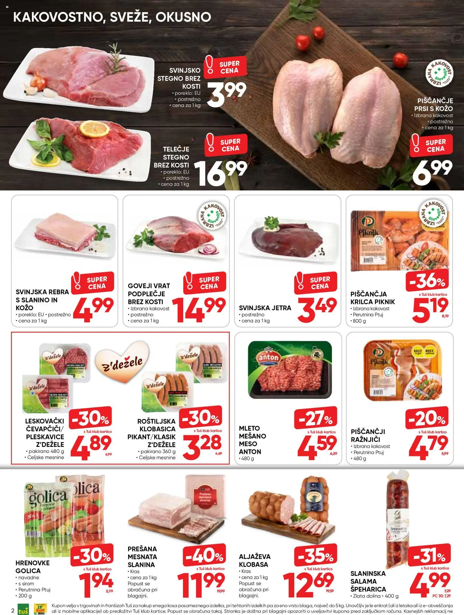 Novi Tuš katalog ponudbe – veljaven od 03.06.2026 | Stran: 2