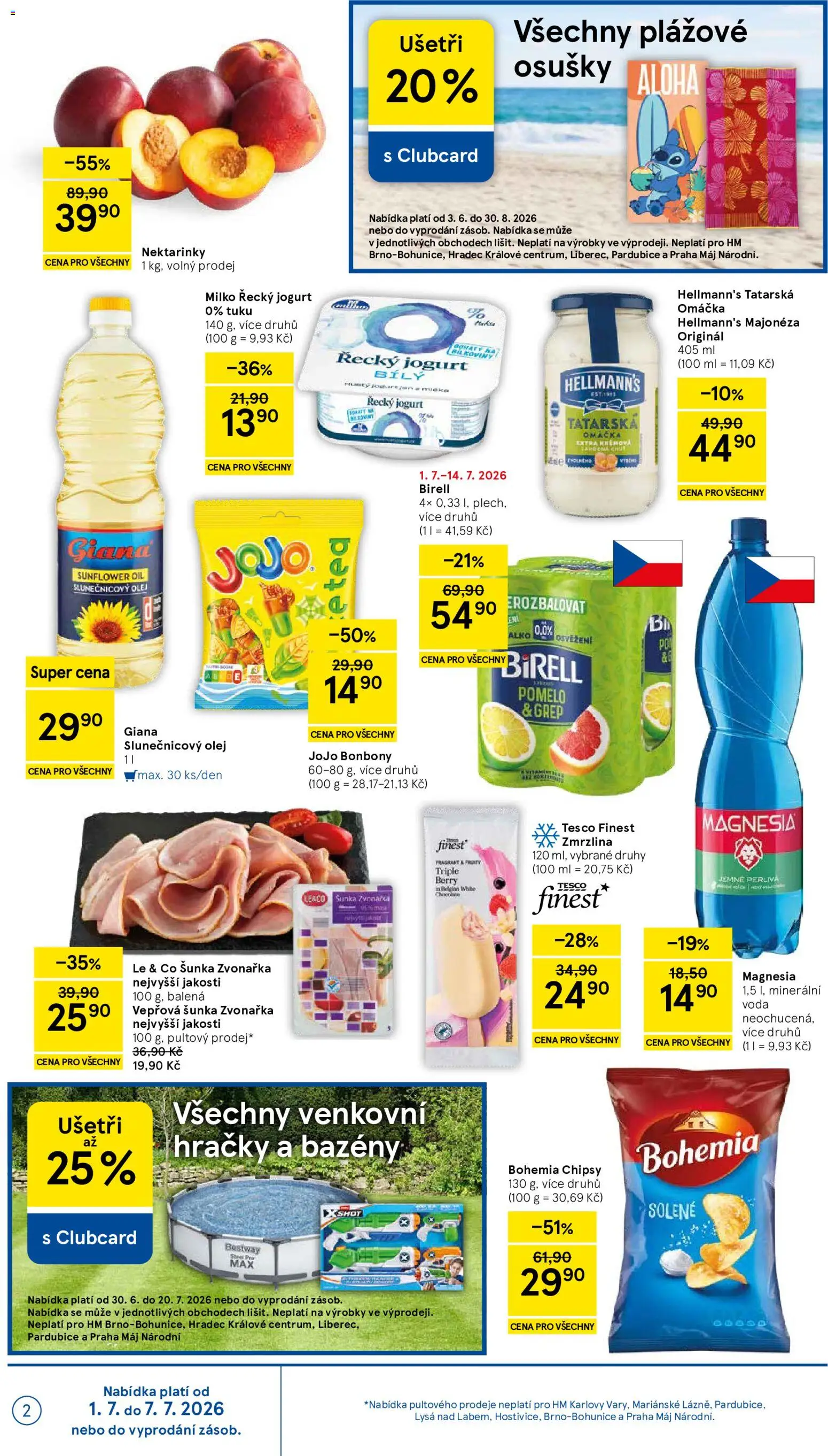 Tesco leták - Hypermarket od 01.07.2026 | Strana: 2