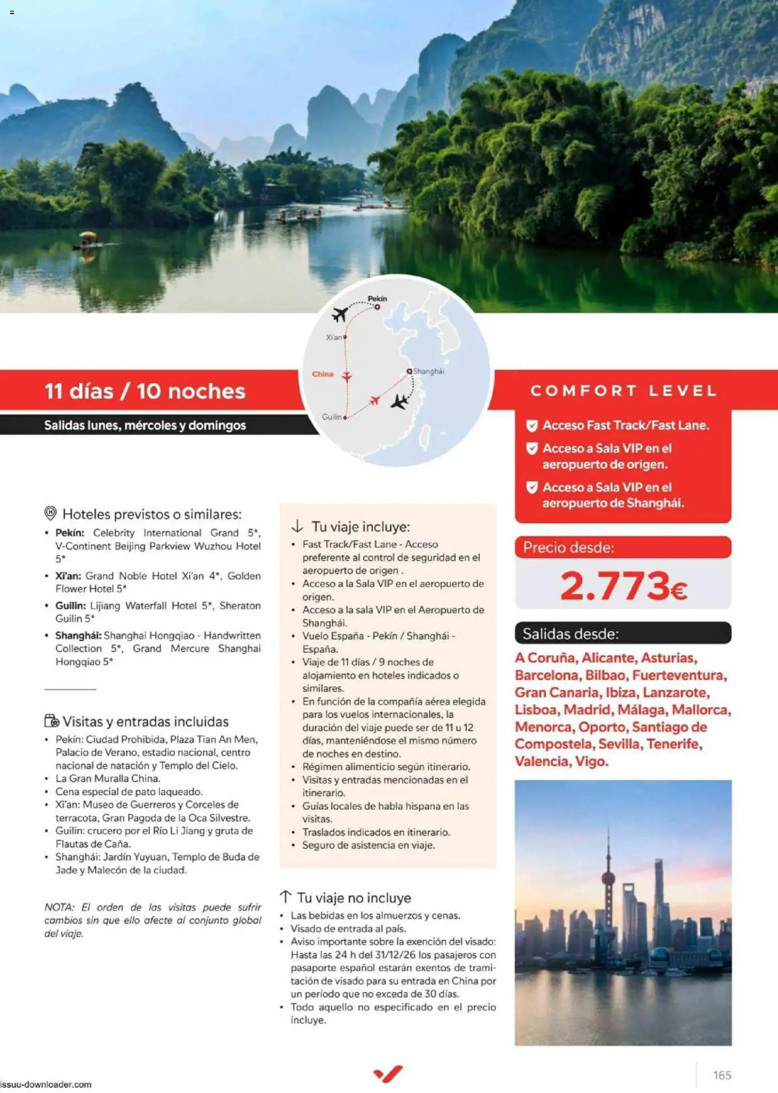 Halcón Viajes Comfort level 2026 │ válido desde el 04.06.2026 | Página: 165